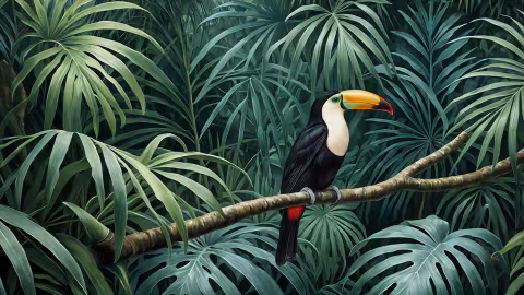  Toco Toucan Sanctuary by Tamajad