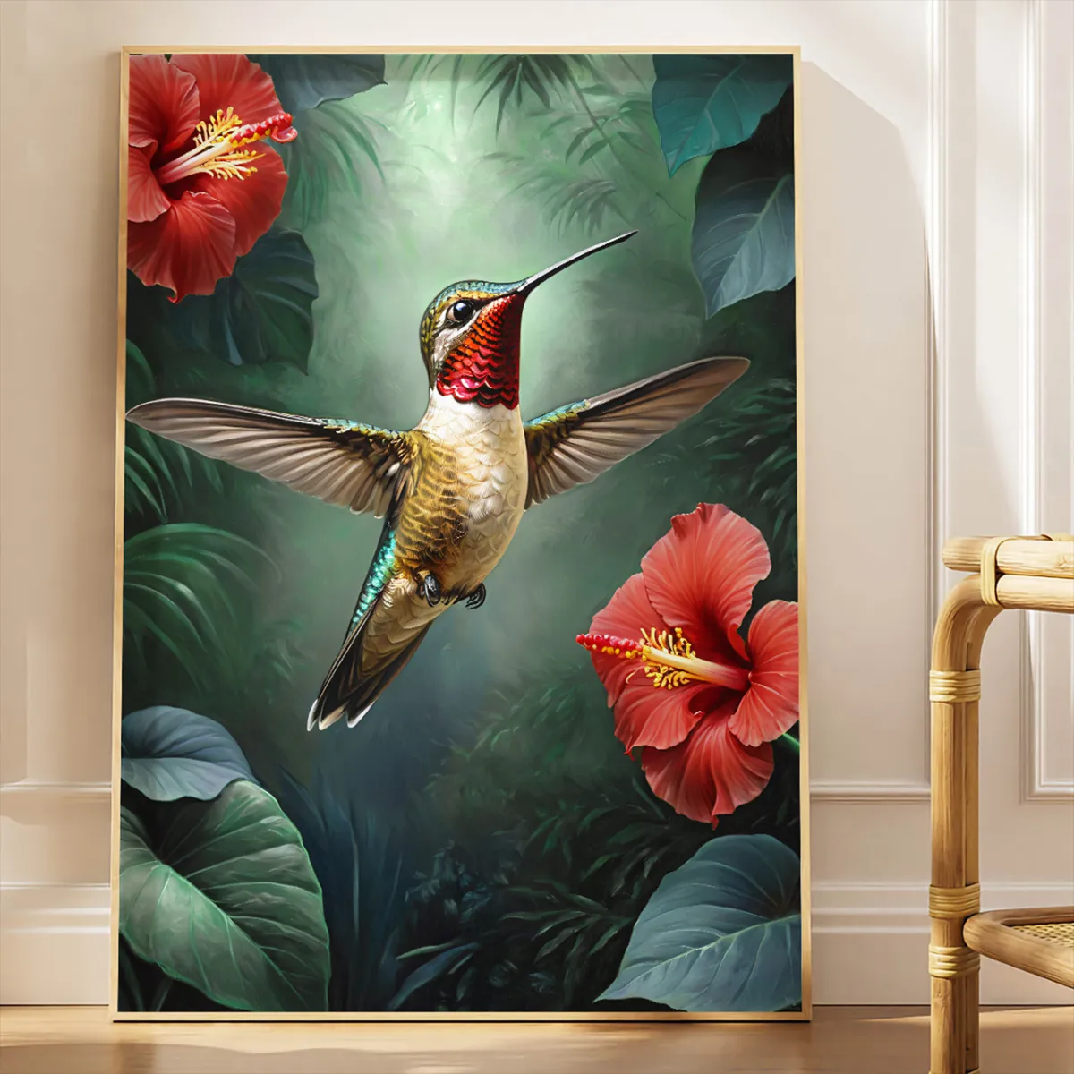 hummingbird wall art