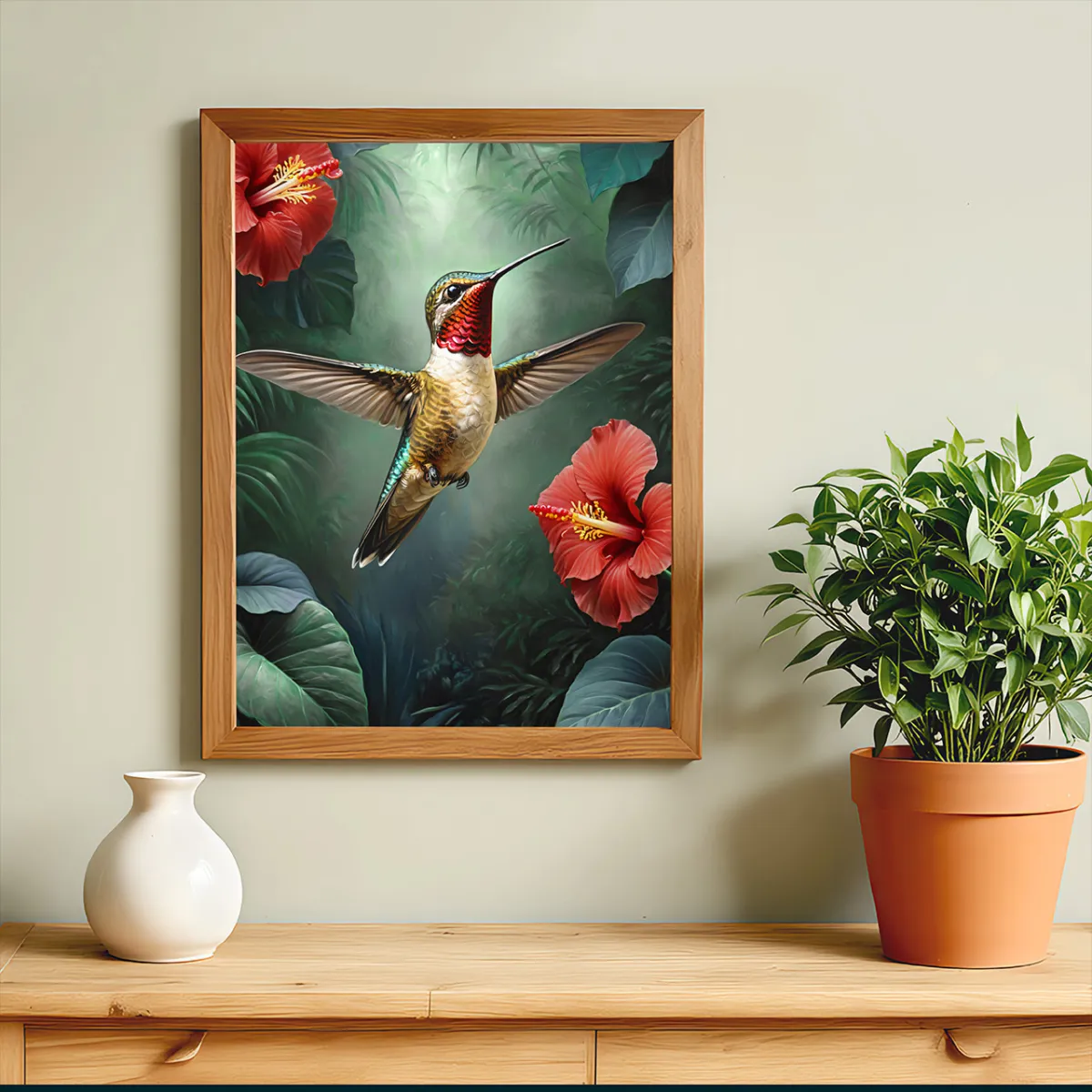 exotic wildlife illustration