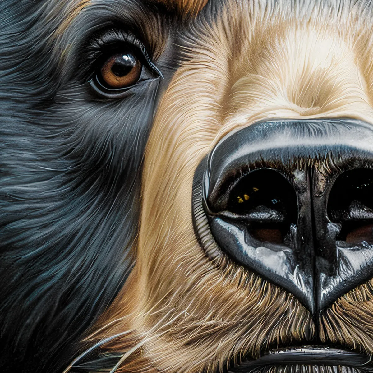 wildlife art poster