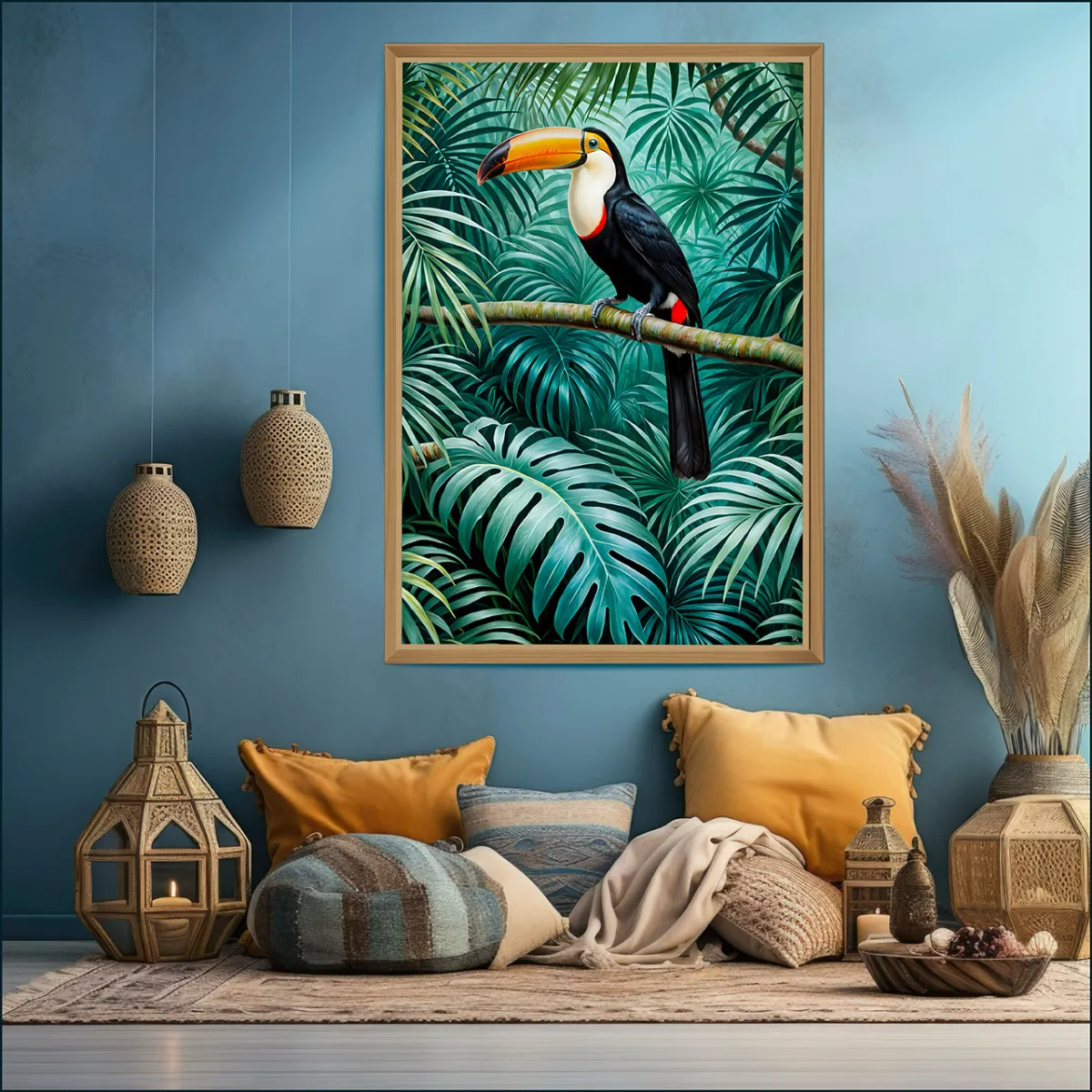 toucan toco art print