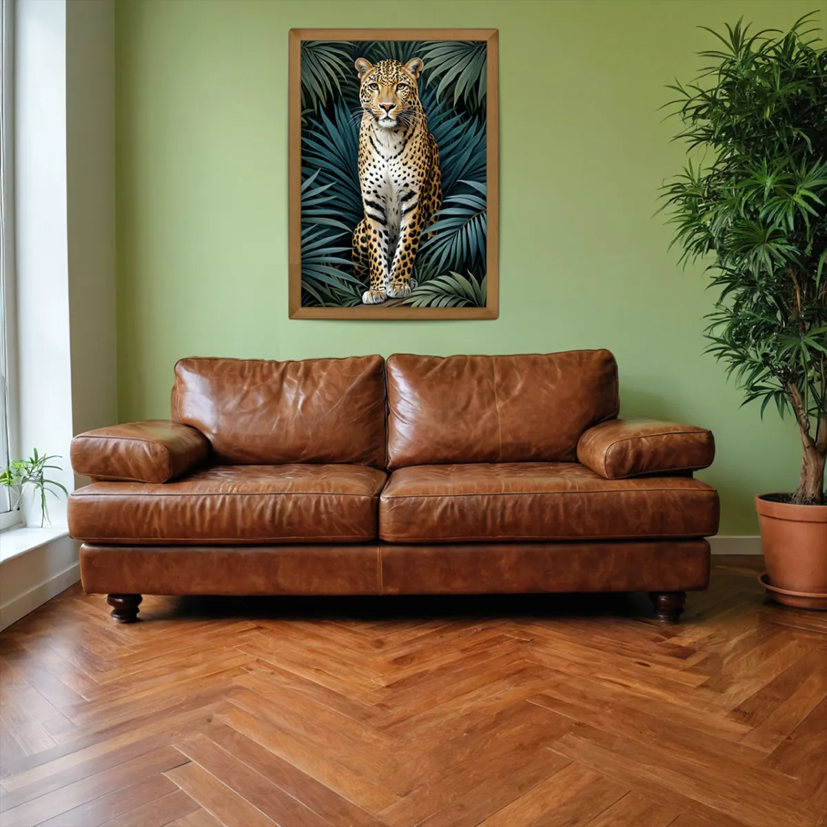 Premium wildlife wall art inspired by tropical forests