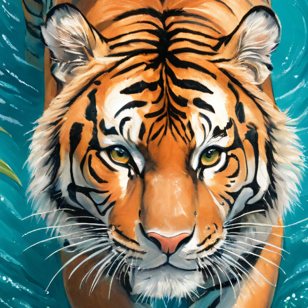 Tiger walking 5 - TAMAJAD collection