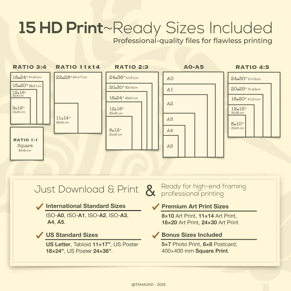 Available in 16 print-ready formats for professional wall display