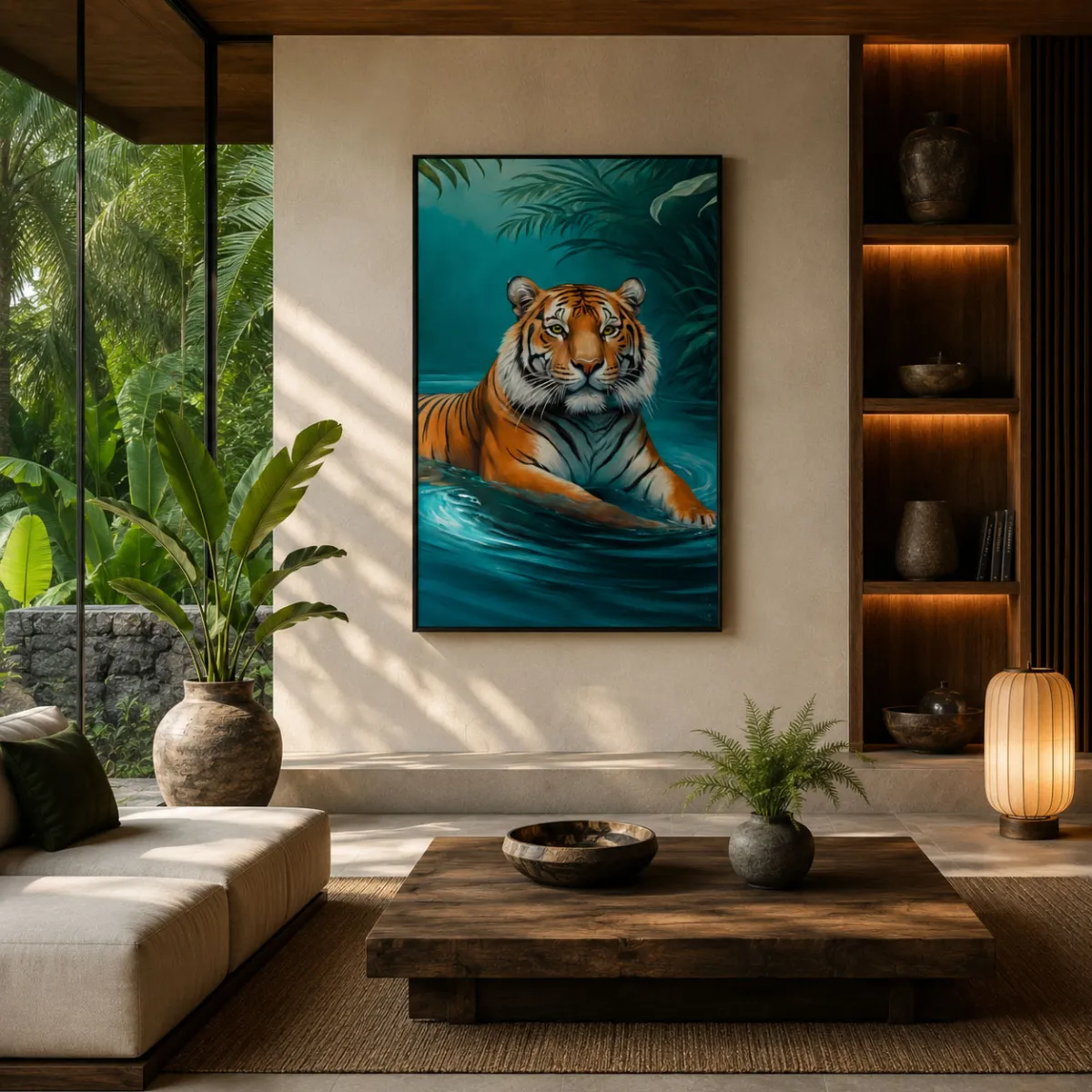 Premium Tiger Wall Art 