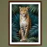 Premium wildlife wall art inspired by tropical forests
