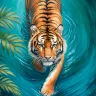 Tiger walking 6 - TAMAJAD collection