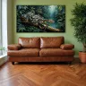 Python Jungle Wall Art