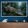 Python Jungle Wall Art