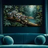 Python Jungle Wall Art