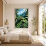 Wallace’s flying frog art print in guesthouse